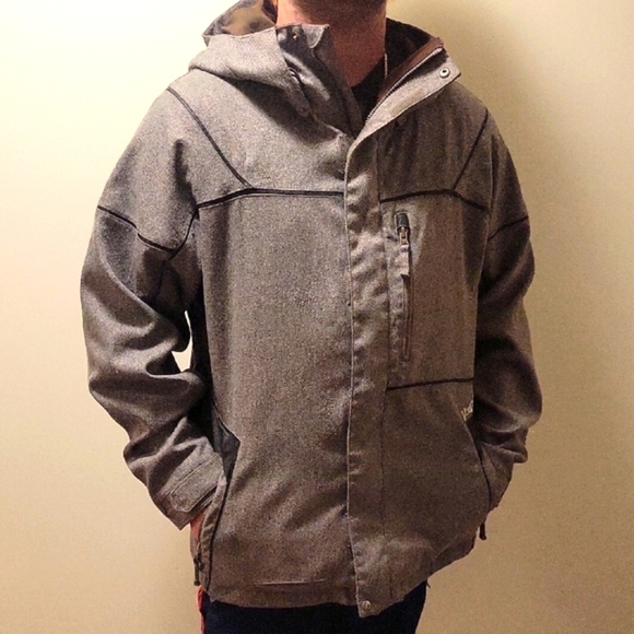 Volcom Men's Gray Performance Jacket - Picture 1 of 9